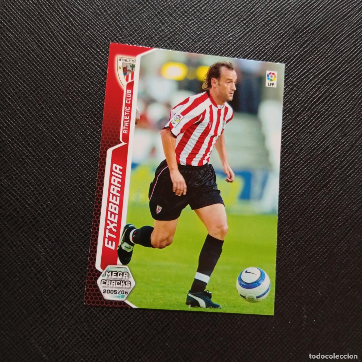 Cromos de f&uacute;tbol: 34 ETXEBERRIA BILBAO PANINI MEGACRACKS 05 06 CROMO FUTBOL 2005 2006 - A213 PG28