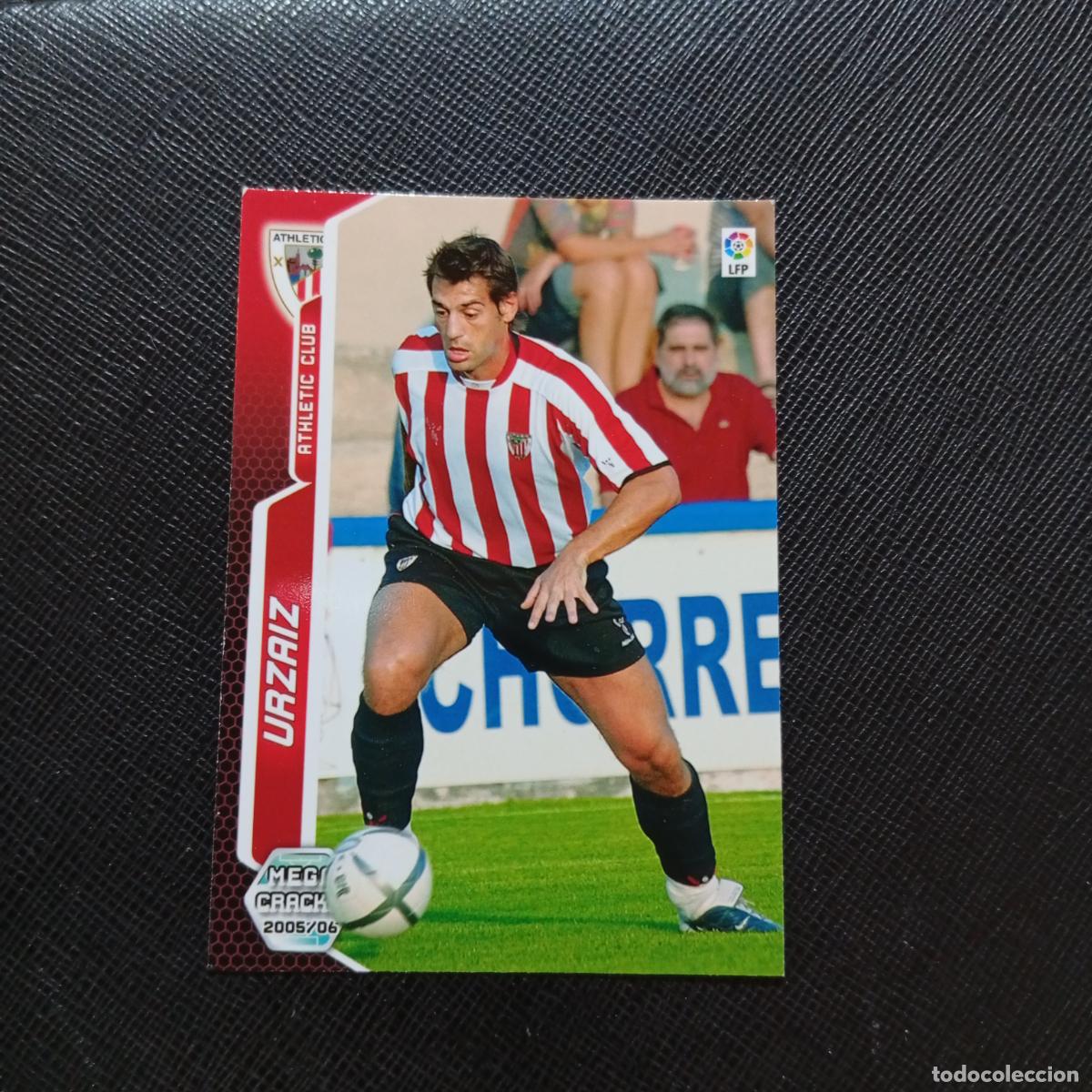 Cromos de f&uacute;tbol: 35 URZAIZ BILBAO PANINI MEGACRACKS 05 06 CROMO FUTBOL 2005 2006 - A213 PG37