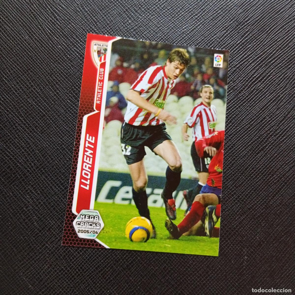 Cromos de f&uacute;tbol: 36 LLORENTE BILBAO PANINI MEGACRACKS 05 06 CROMO FUTBOL 2005 2006 - A213 PG37