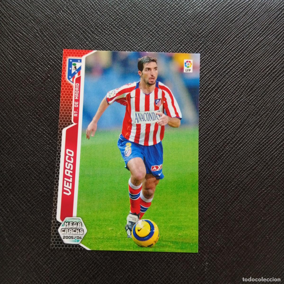 Cromos de f&uacute;tbol: 39 VELASCO AT MADRID PANINI MEGACRACKS 05 06 CROMO FUTBOL 2005 2006 - A213 PG37