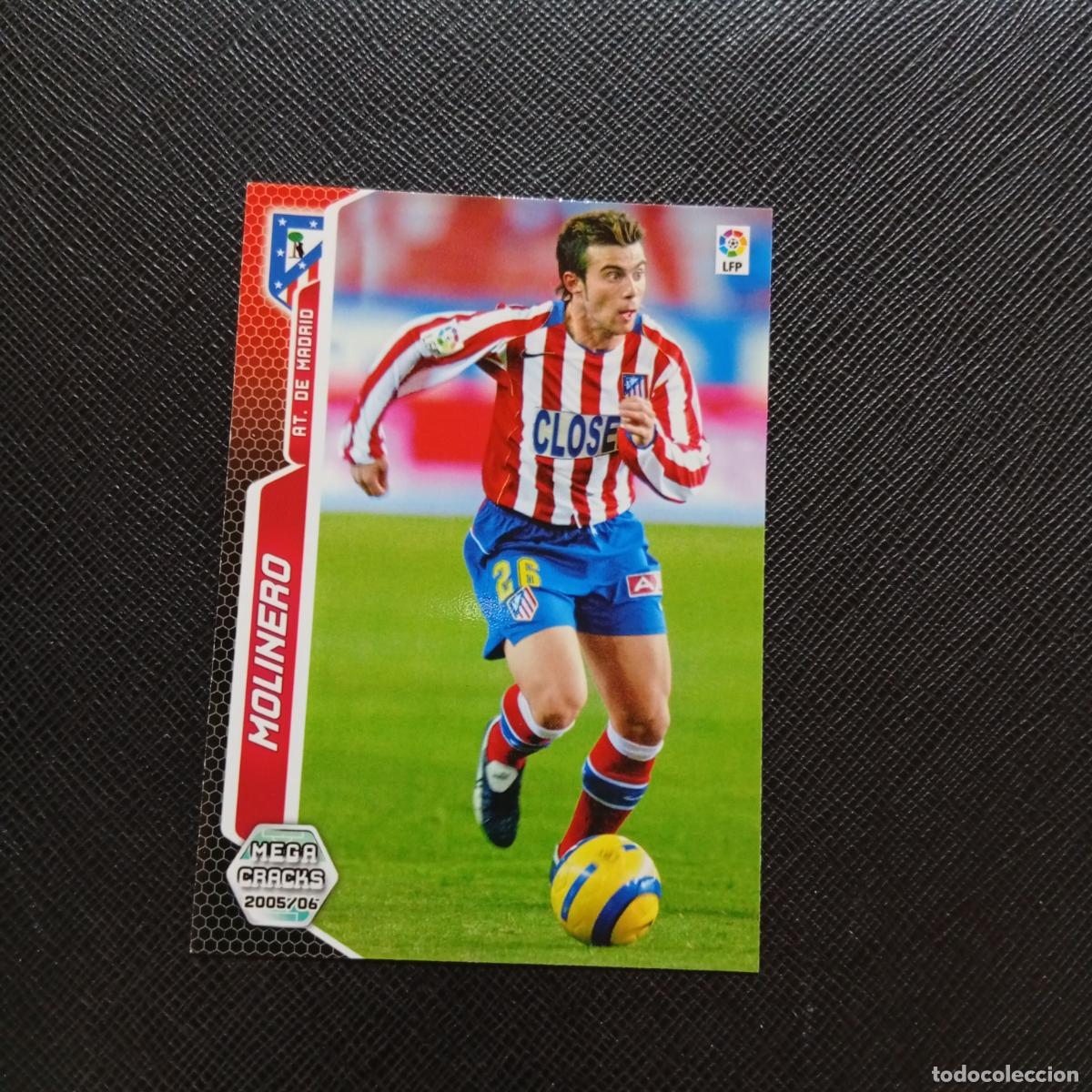 Cromos de f&uacute;tbol: 40 MOLINERO AT MADRID PANINI MEGACRACKS 05 06 CROMO FUTBOL 2005 2006 - A213 PG37