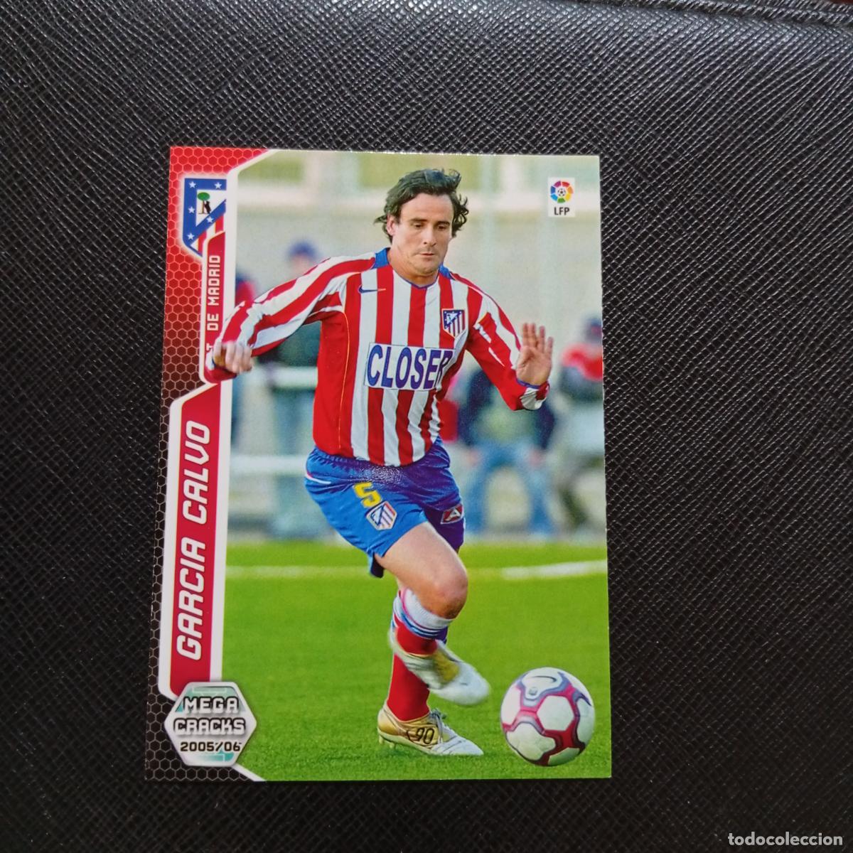 Cromos de f&uacute;tbol: 43 GARCIA CALVO AT MADRID PANINI MEGACRACKS 05 06 CROMO FUTBOL 2005 2006 - A213 PG37