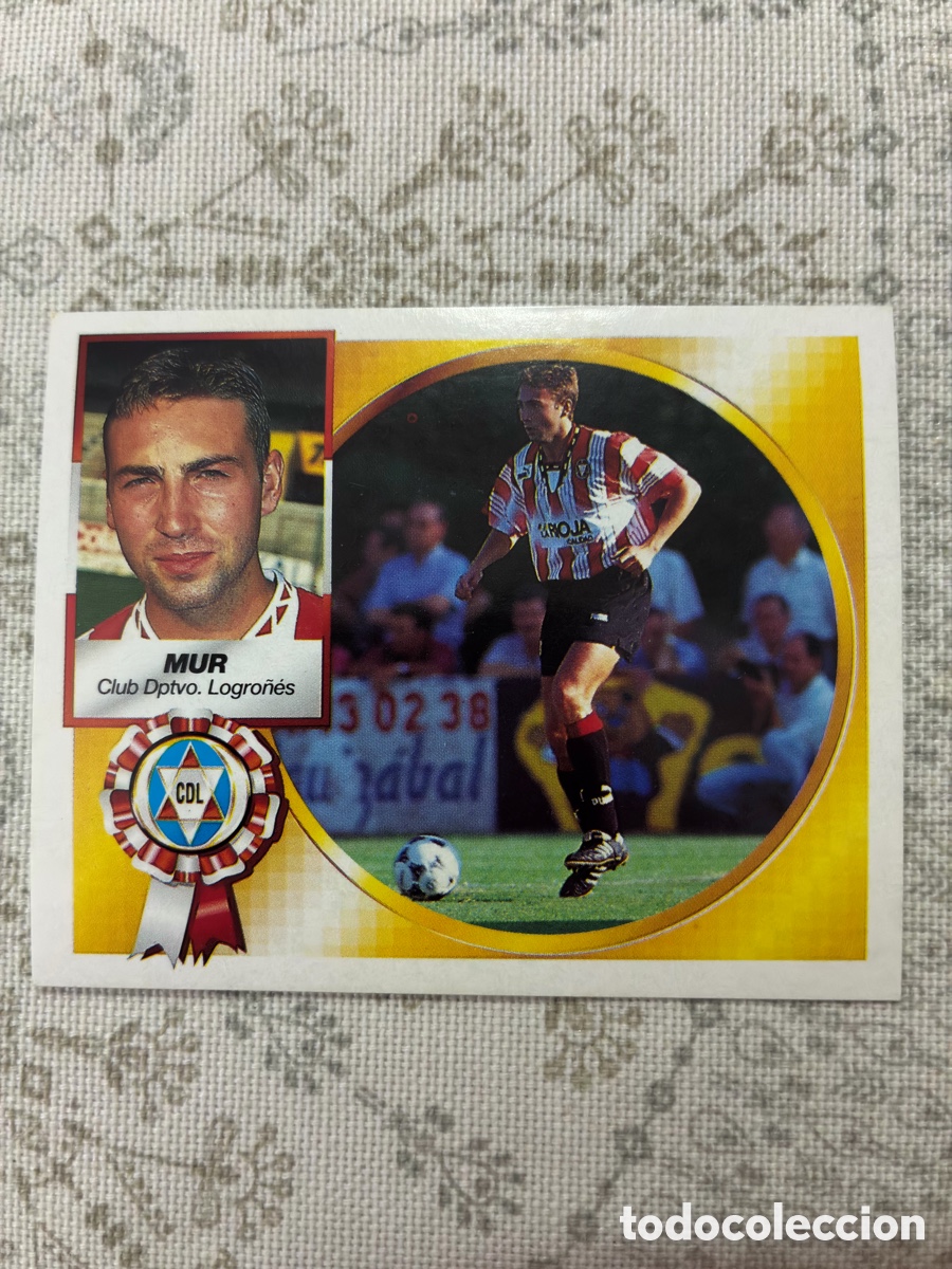 Cromos de f&uacute;tbol: Cromo coloca ediciones este 94-95, Mur, club dptvo. Logro&ntilde;&eacute;s. Nuevo