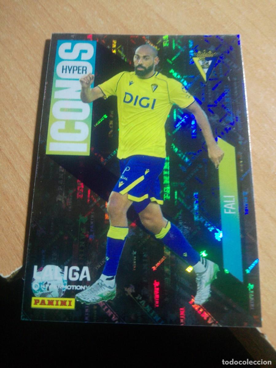 Cromos de f&uacute;tbol: 459 FALI HYPER ICONOS DEL CADIZ 2&ordf; DIVISION HYPERMOTION 25 26 PANINI 2025 2026 NUEVO