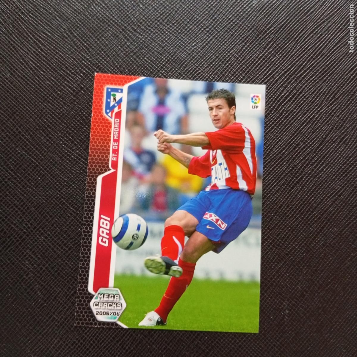 Cromos de f&uacute;tbol: 45 GABI AT MADRID PANINI MEGACRACKS 05 06 CROMO FUTBOL 2005 2006 - A213 PG46
