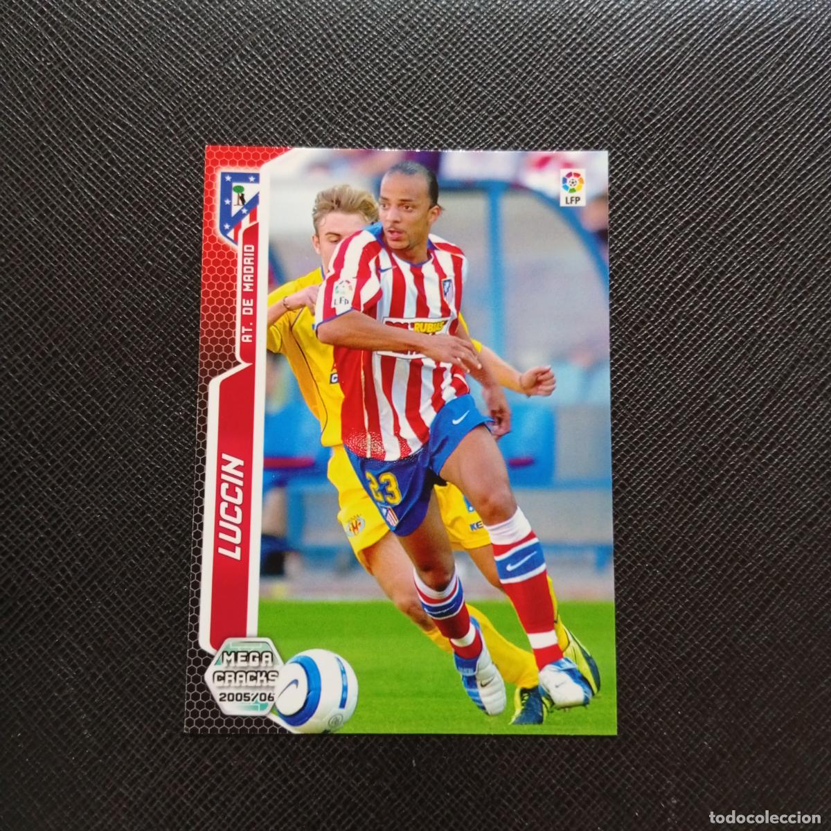 Cromos de f&uacute;tbol: 46 LUCCIN AT MADRID PANINI MEGACRACKS 05 06 CROMO FUTBOL 2005 2006 - A213 PG46
