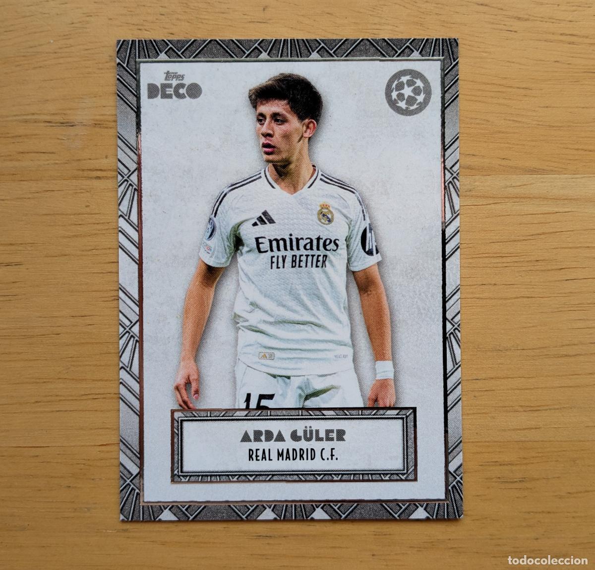 Cromos de f&uacute;tbol: TOPPS DECO UCC 2024-2025 - ARDA GULER - CURRENT STARS - REAL MADRID CF