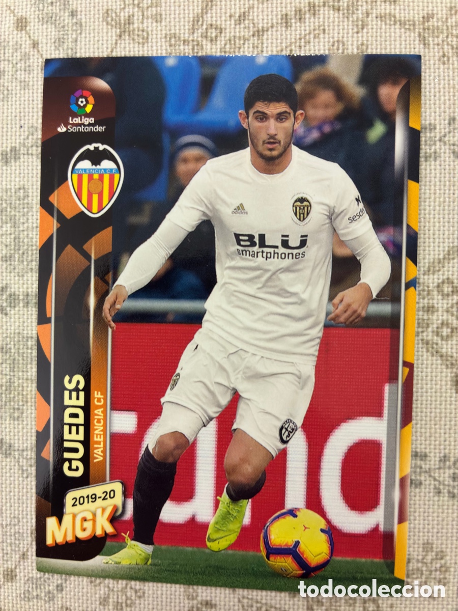 Cromos de f&uacute;tbol: GUEDES 322 (VALENCIA) PANINI MEGACRACKS 2019-2020 19 20