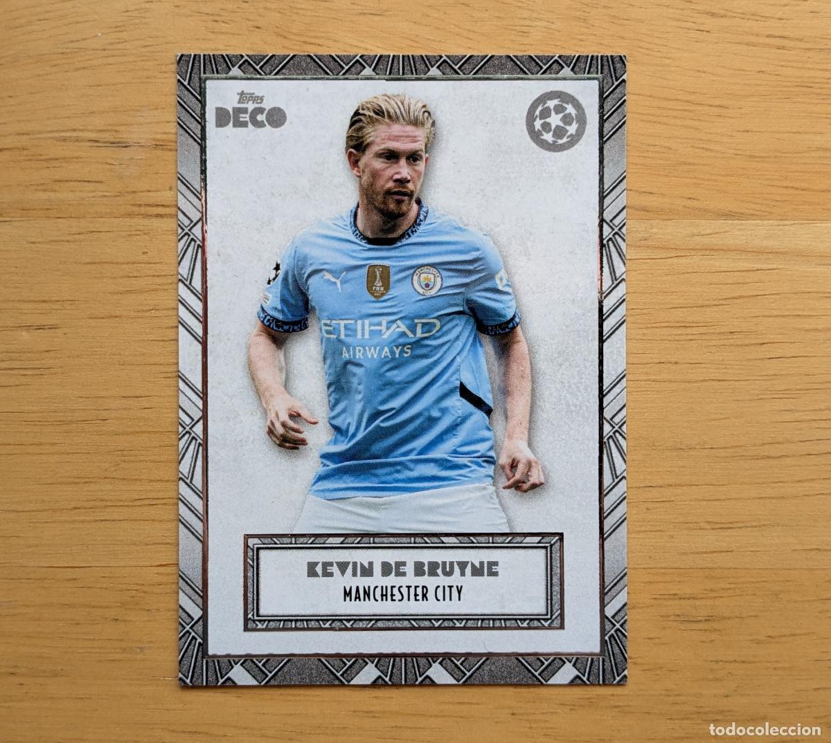 Cromos de f&uacute;tbol: TOPPS DECO UCC 2024-2025 - KEVIN DE BRUYNE - CURRENT STARS - MANCHESTER CITY