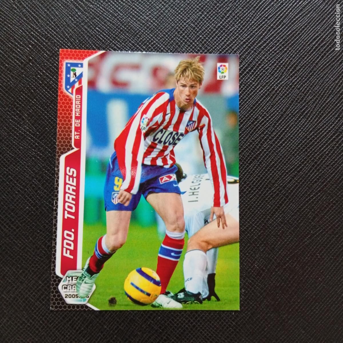 Cromos de f&uacute;tbol: 53 FERNANDO TORRES AT MADRID PANINI MEGACRACKS 05 06 CROMO FUTBOL 2005 2006 - A213 PG55