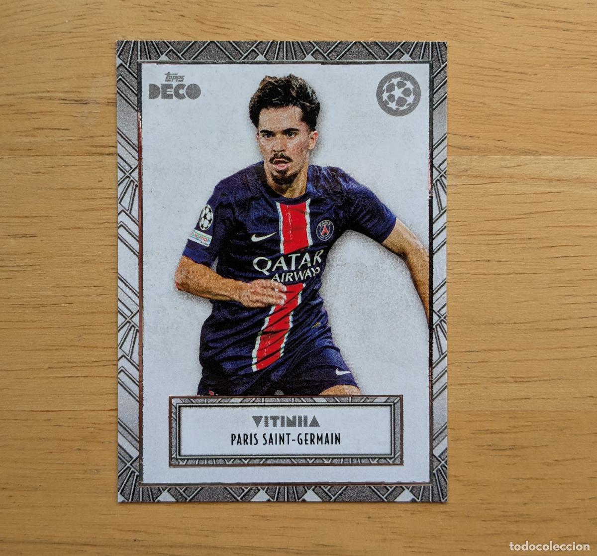 Cromos de f&uacute;tbol: TOPPS DECO UCC 2024-2025 - VITINHA - CURRENT STARS - PARIS SAINT-GERMAIN