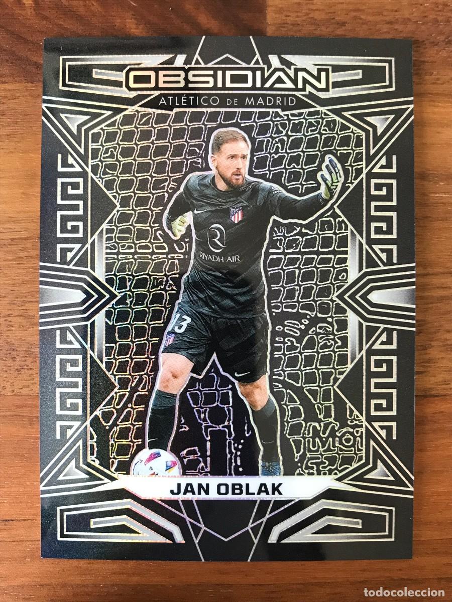 Cromos de f&uacute;tbol: JAN OBLAK - ATLETICO MADRID - NUMERADA /120 - PANINI OBSIDIAN - 2023 2024 23 24