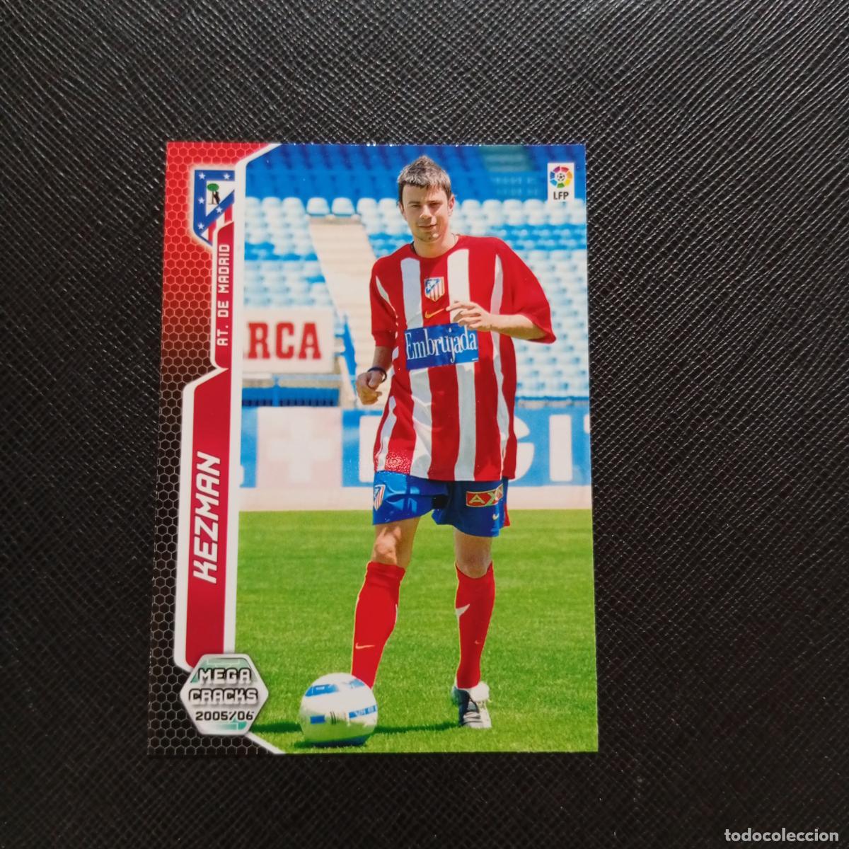 Cromos de f&uacute;tbol: 54 KEZMAN AT MADRID PANINI MEGACRACKS 05 06 CROMO FUTBOL 2005 2006 - A213 PG55