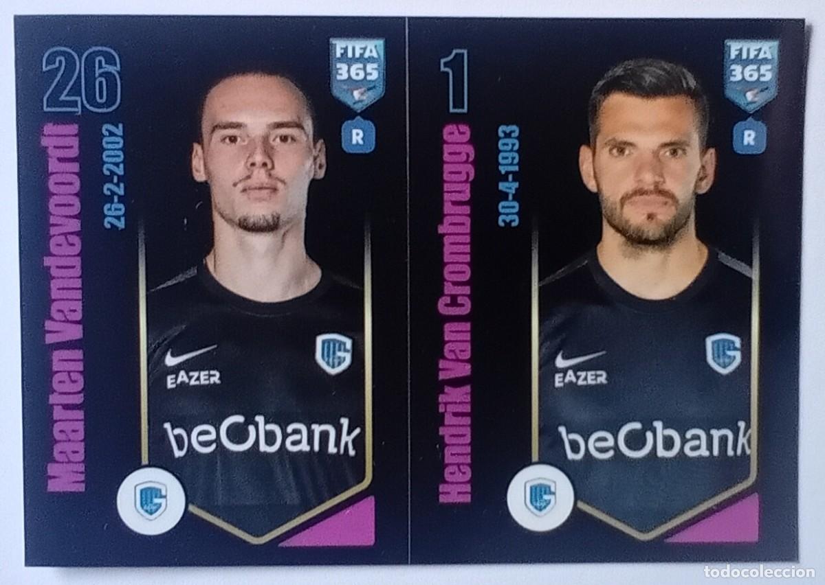 Cromos de f&uacute;tbol: Figurina Panini 2023-24 Cromo Fifa 365 2024 Vandevoordt Crombrugge Genk n 22