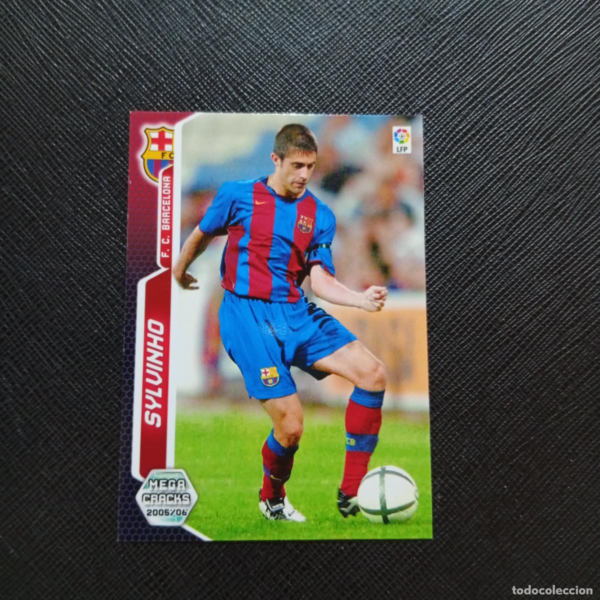Cromos de f&uacute;tbol: 61 SYLVINHO BARCELONA PANINI MEGACRACKS 05 06 CROMO FUTBOL 2005 2006 - A213 PG64