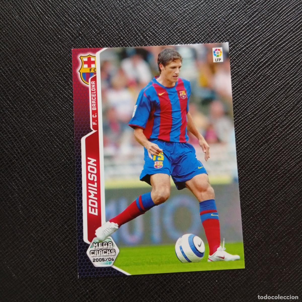 Fu&szlig;ball-Sticker: 63 EDMILSON BARCELONA PANINI MEGACRACKS 05 06 CROMO FUTBOL 2005 2006 - A213 PG64