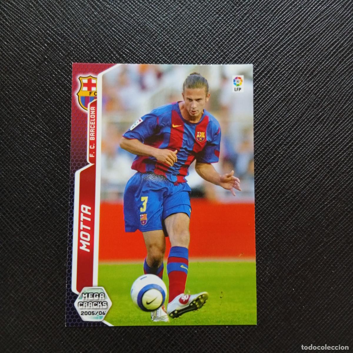 Fu&szlig;ball-Sticker: 64 MOTTA BARCELONA PANINI MEGACRACKS 05 06 CROMO FUTBOL 2005 2006 - A213 PG64