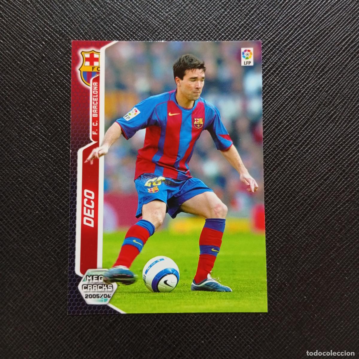 Fu&szlig;ball-Sticker: 65 DECO BARCELONA PANINI MEGACRACKS 05 06 CROMO FUTBOL 2005 2006 - A213 PG64