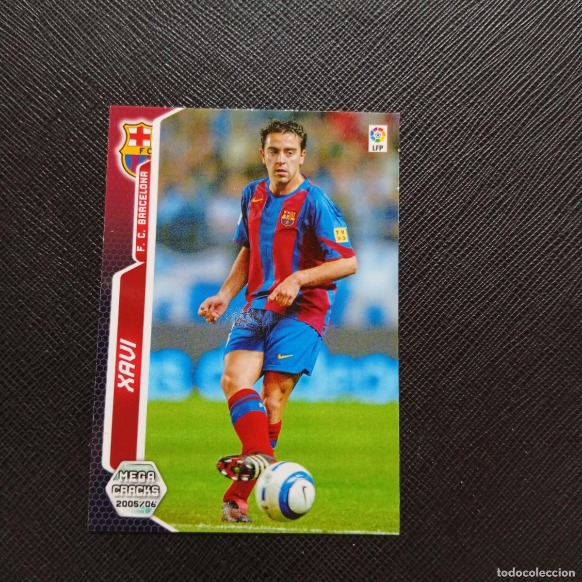 Fu&szlig;ball-Sticker: 66 XAVI BARCELONA PANINI MEGACRACKS 05 06 CROMO FUTBOL 2005 2006 - A213 PG64