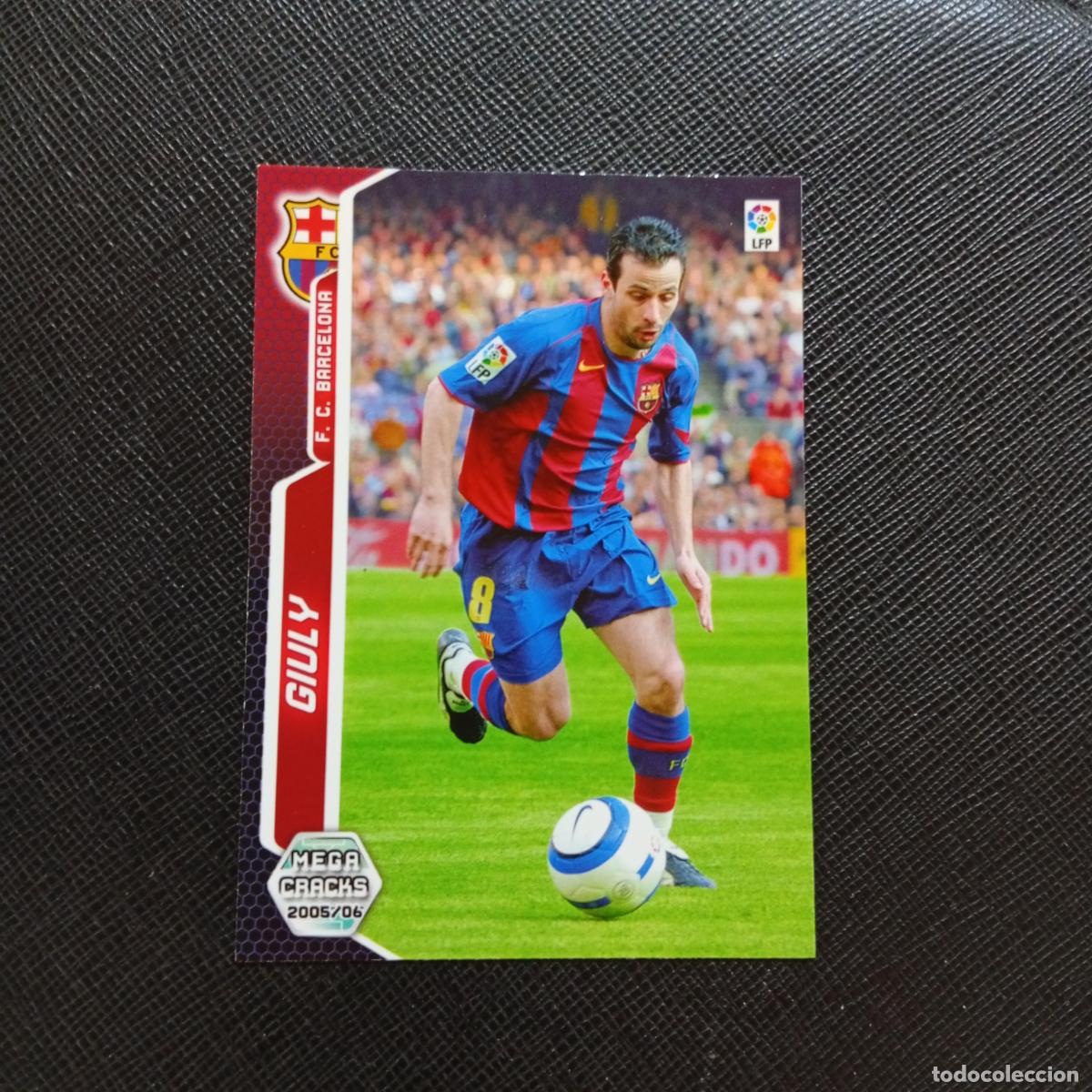 Fu&szlig;ball-Sticker: 68 GIULY BARCELONA PANINI MEGACRACKS 05 06 CROMO FUTBOL 2005 2006 - A213 PG64