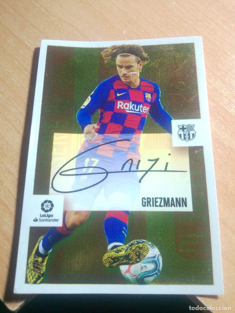 Cromos de f&uacute;tbol: GRIEZMANN SERIE 10 DEL F.C.BARCELONA 2020 2021 NUEVO DE SOBRE. PANINI.