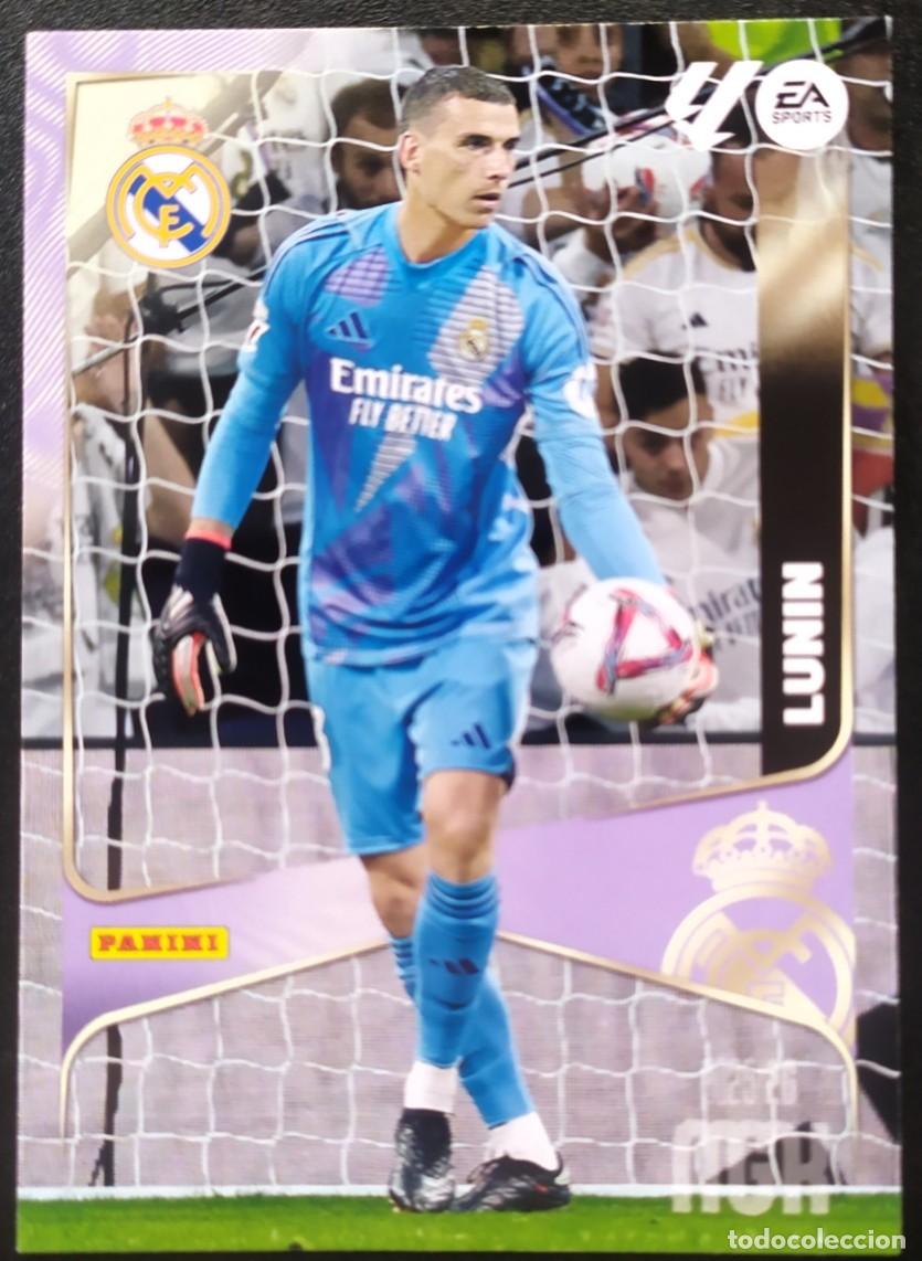 Cromos de f&uacute;tbol: 219 LUNIN REAL MADRID FICHAS ALBUM MEGACRACKS 2025 2026 MGK 25 26