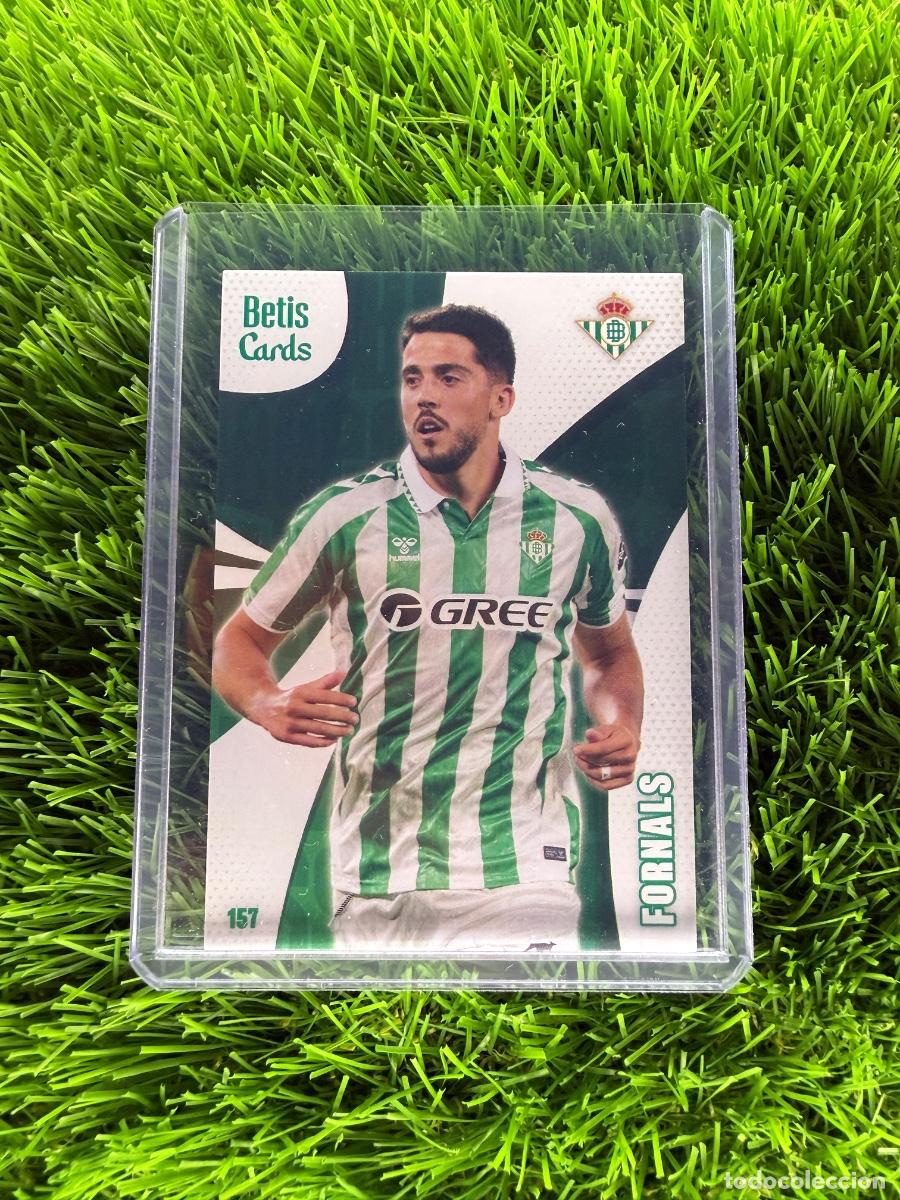Cromos de f&uacute;tbol: N&ordm; 157 Fornals 1&ordf; Equipaci&oacute;n Real Betis Holycards Betis Cards 2025