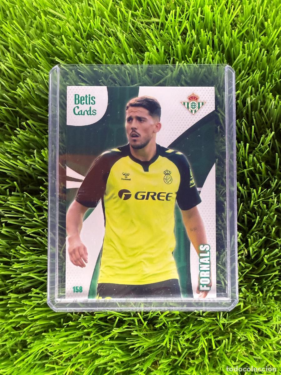 Cromos de f&uacute;tbol: N&ordm; 158 Fornals 2&ordf; Equipaci&oacute;n Real Betis Holycards Betis Cards 2025