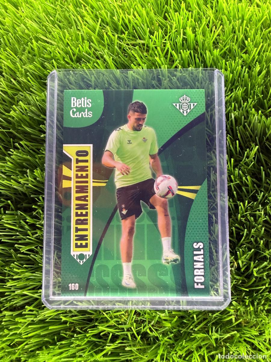 Football Stickers: N&ordm; 160 Fornals Entrenamiento Real Betis Holycards Betis Cards 2025