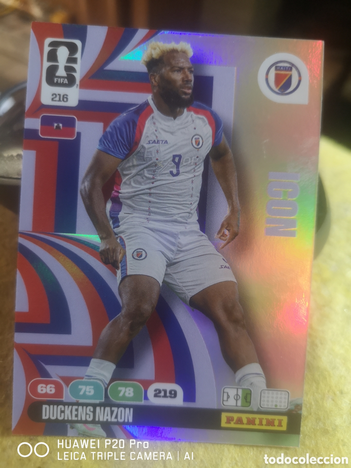 Football Stickers: ADRENALYN XL FIFA WORLD CUP 2026 ICON DUCKENS NAZON 216