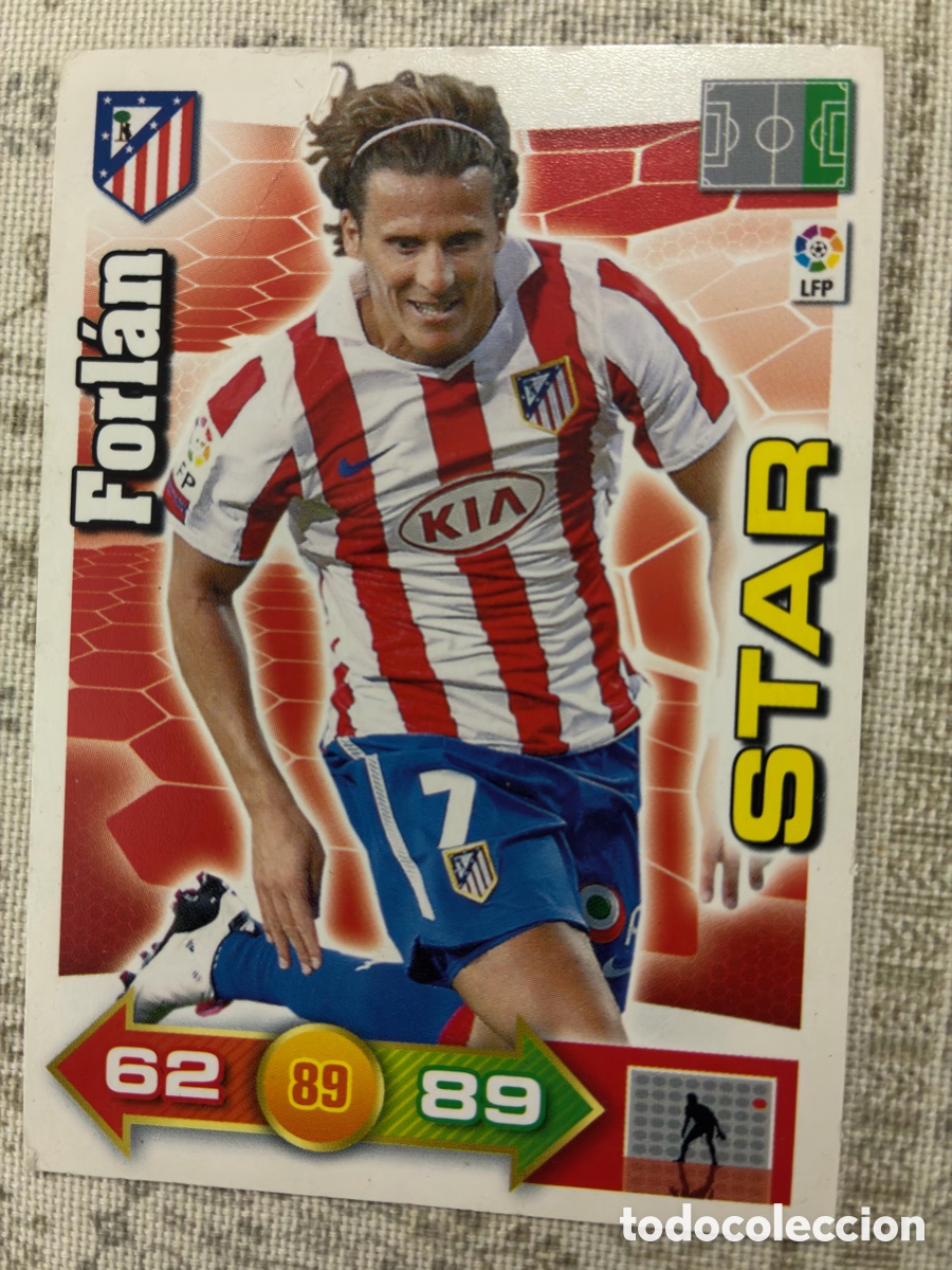 Cartes &agrave; collectionner de Football: FORL&Aacute;N (STAR) - ATL&Eacute;TICO MADRID - ADRENALYN XL 2010-11