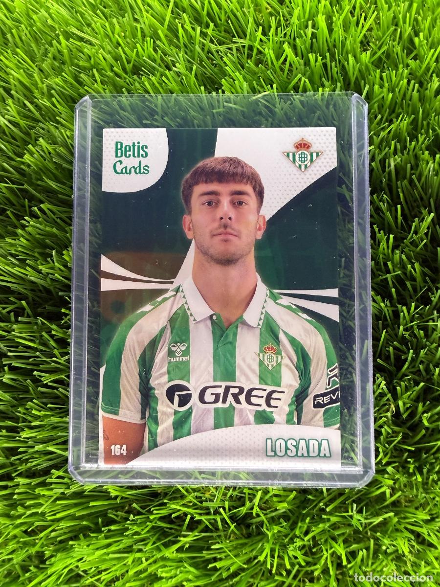 Cartes &agrave; collectionner de Football: N&ordm; 164 Iker Losada Foto Carnet Real Betis Holycards Betis Cards 2025