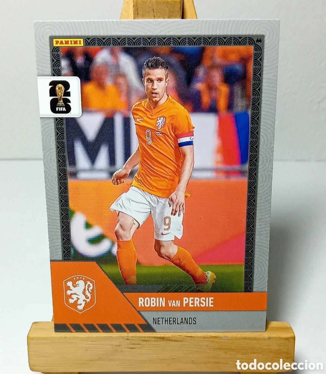 Cartes &agrave; collectionner de Football: ROBIN VAN PERSIE 2026 HOLANDA MONOPOLY PRIZM PANINI S4.