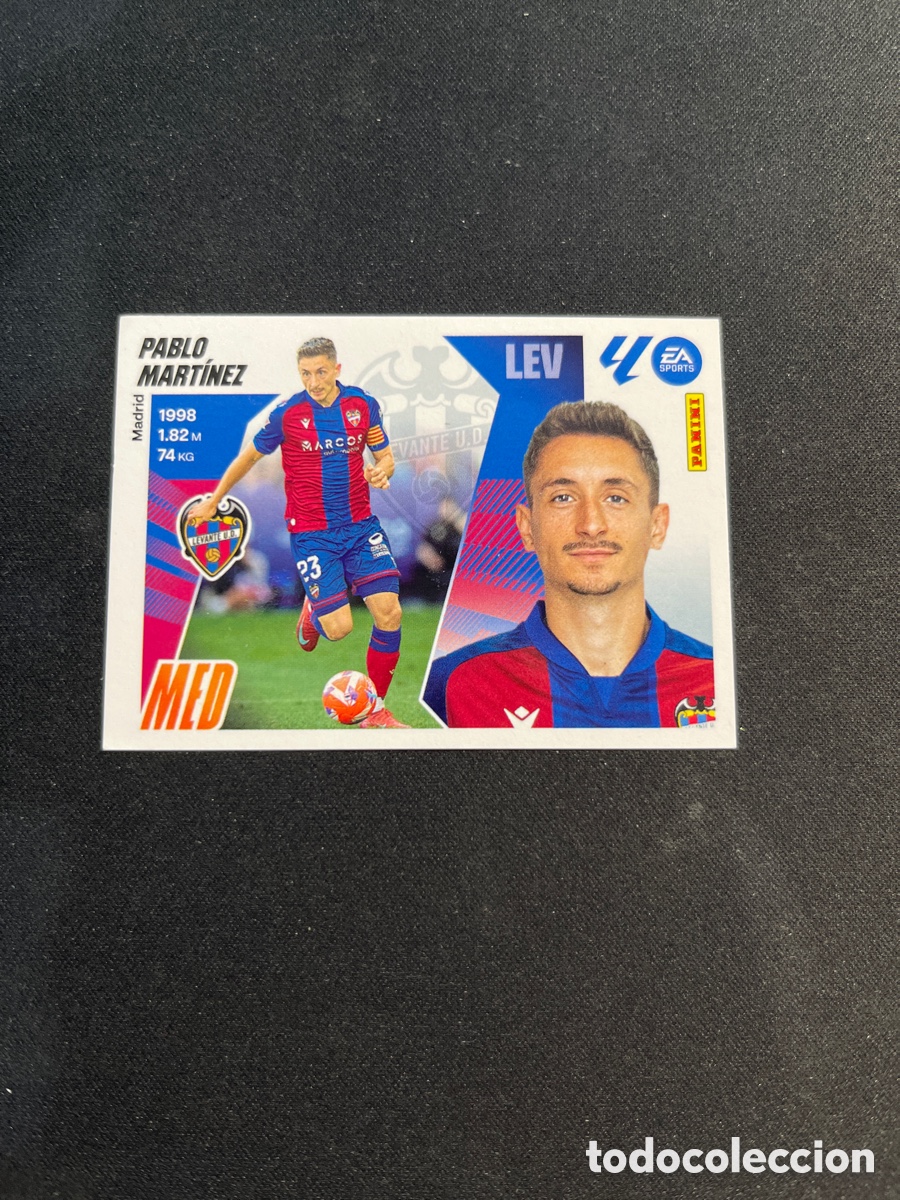Cromos de f&uacute;tbol: Pablo Martinez 15 Levante Liga Este 2025 2026 25 26