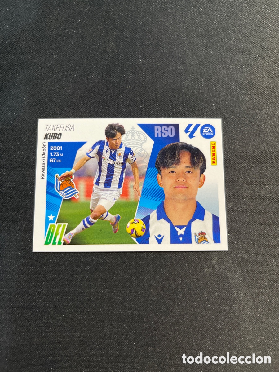 Cromos de f&uacute;tbol: Kubo 16 Real Sociedad Liga Este 2025 2026 25 26