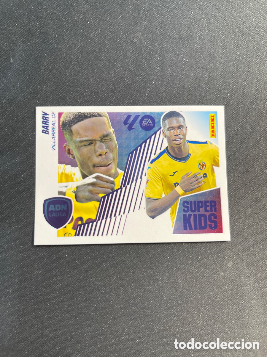 Cromos de f&uacute;tbol: Barry 4 ADN Super Kids Villarreal Liga Este 2025 2026 25 26