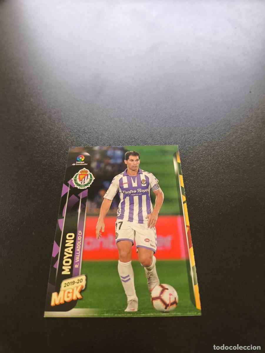 Cromos de f&uacute;tbol: 329 Moyano VALLADOLID PANINI LIGA MECRACRACKS MGK 2019 2020 19 20 NO ESTE