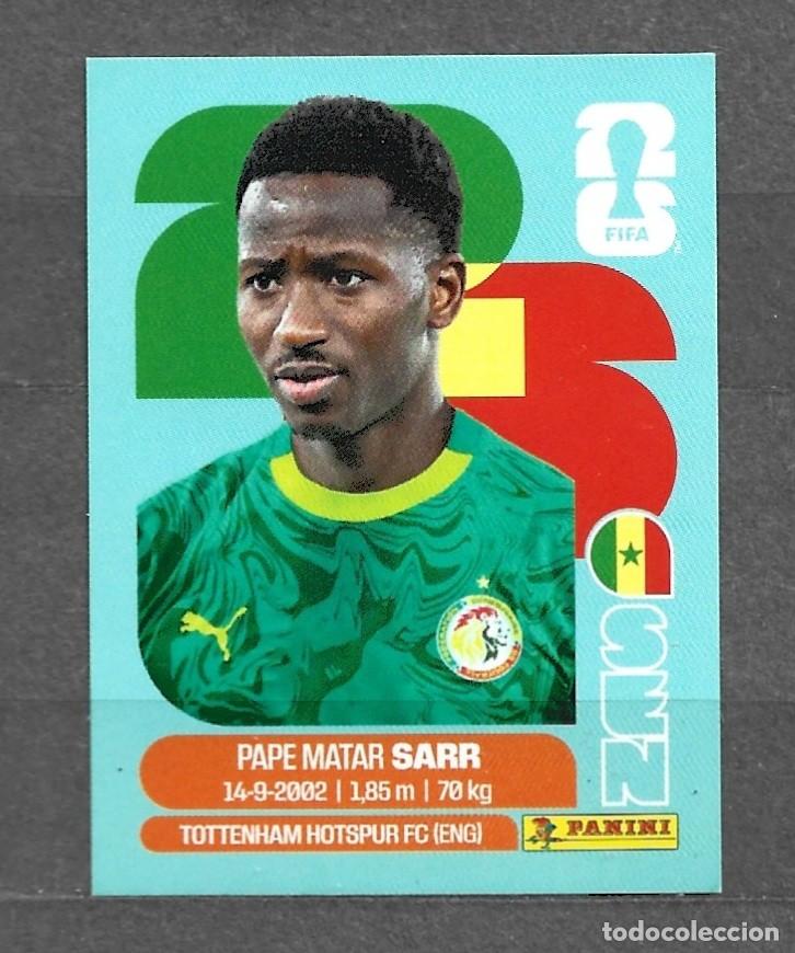 Cromos de f&uacute;tbol: Mundial 2016 - Pape Matar Sarr - N&ordm; 10 - Senegal