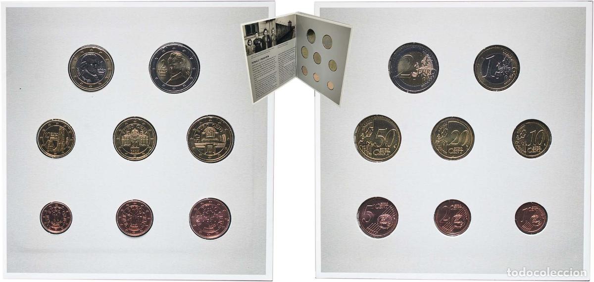 Cromos de Futebol: Austria Second Republic 2020 Euro Set with 8 coins (2nd map) BU