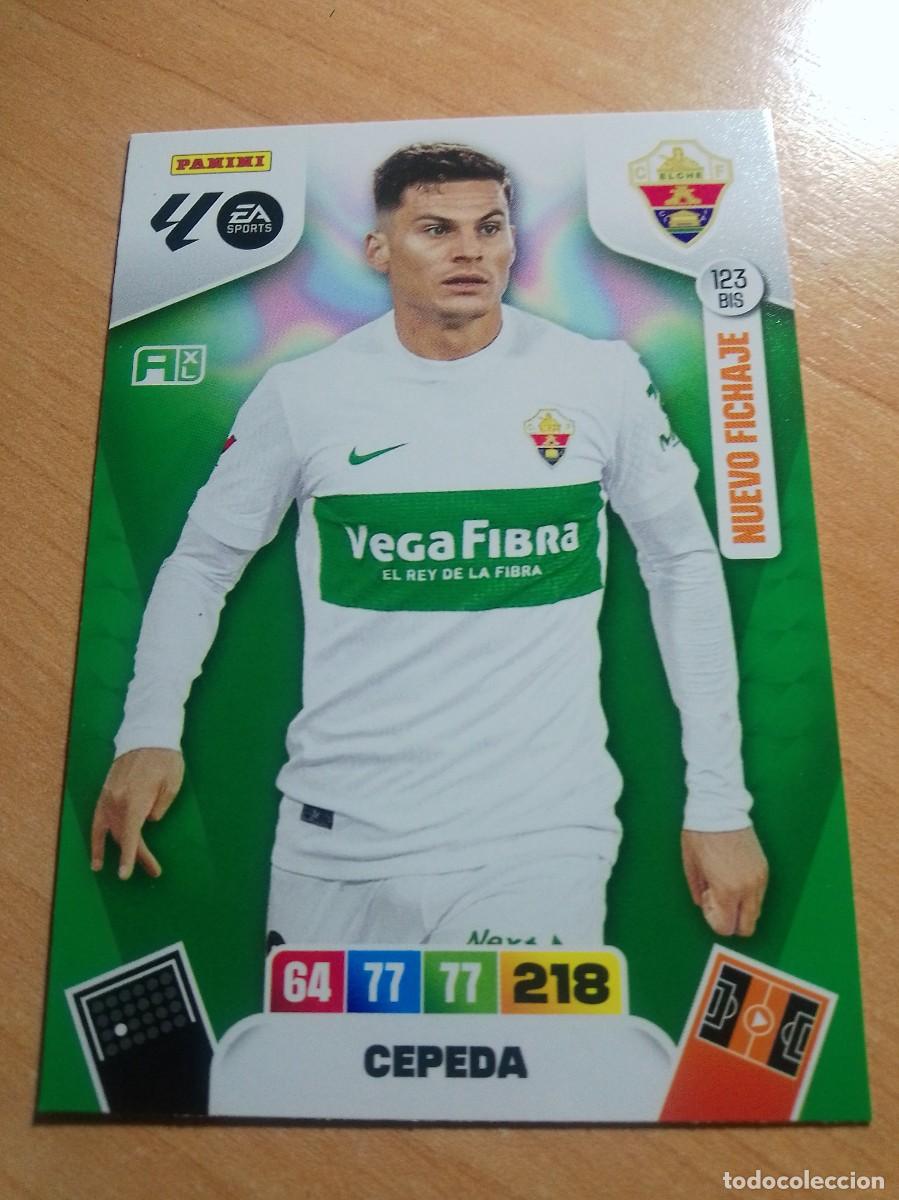 Cromos de Futebol: 123 BIS CEPEDA NUEVO FICHAJE DEL ELCHE 25 26 ADRENALYN XL 2025 2026