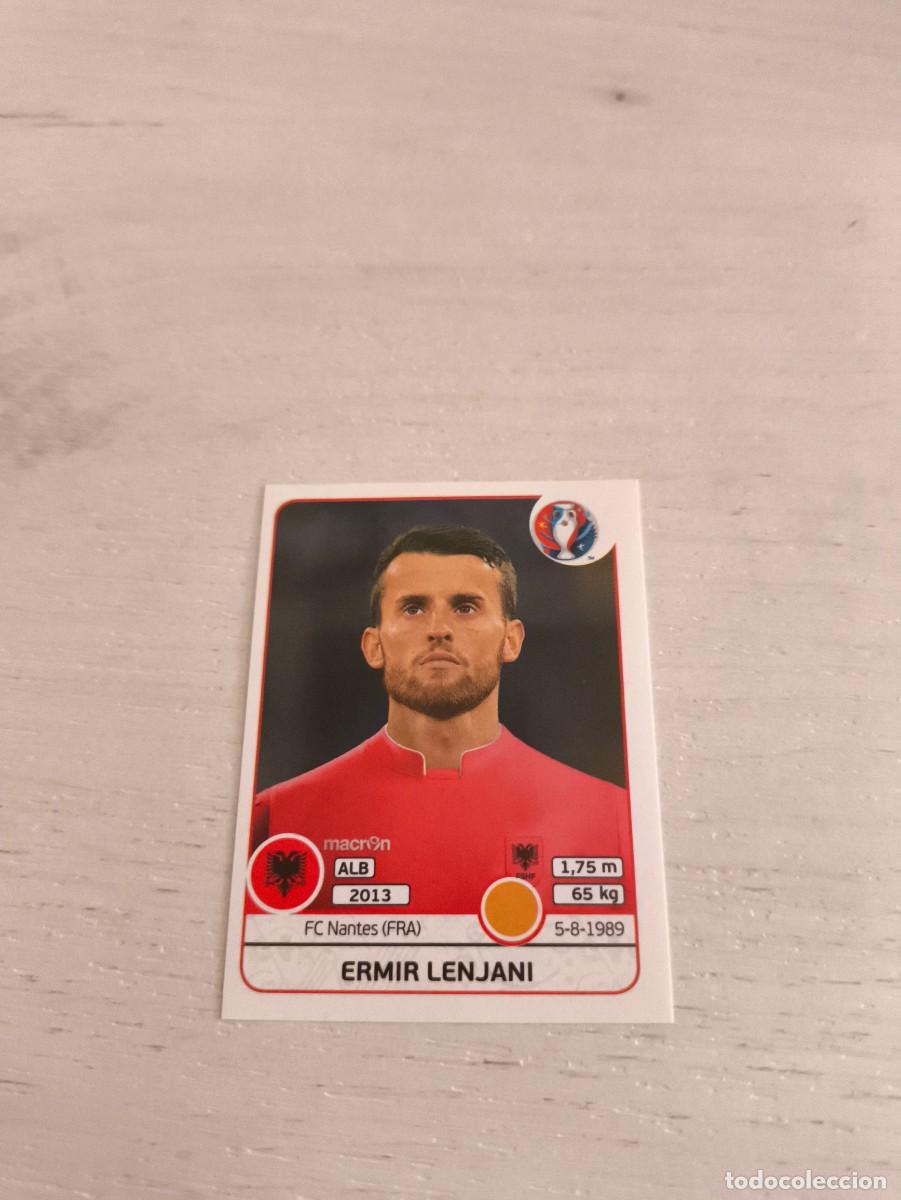 Cromos de Futebol: 80 Ermir Lenjani ALBANIA PANINI EUROCOPA EURO FRANCIA 2016 NO LIGA ESTE