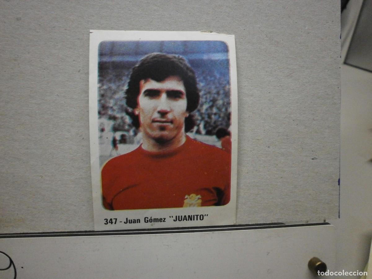 Figurine di Calcio: cromo futbol 79 80 editorial crom n&ordm; 347 seleccion espa&ntilde;ola juanito
