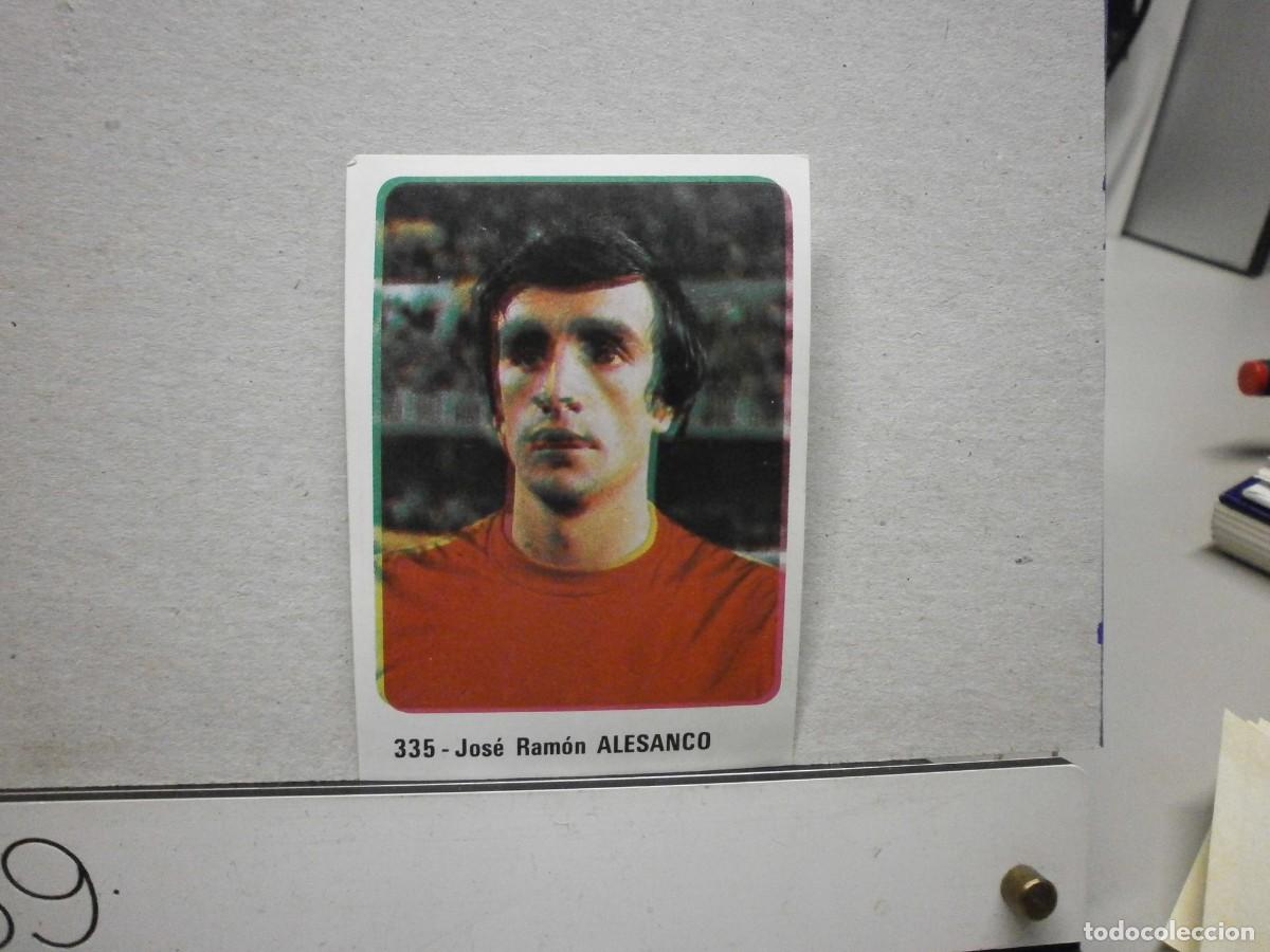 Cromos de f&uacute;tbol: cromo futbol 79 80 editorial crom n&ordm; 335 seleccion espa&ntilde;ola alesanco