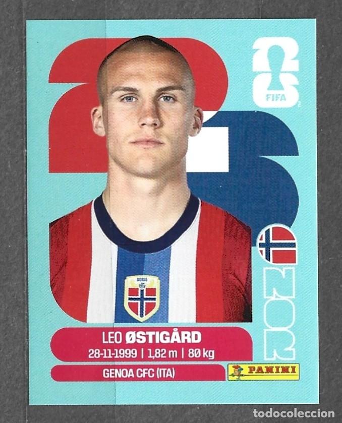 Fu&szlig;ball-Sticker: Mundial 2016 - Leo Ostig&aacute;rd - N&ordm; 4 - Noruega