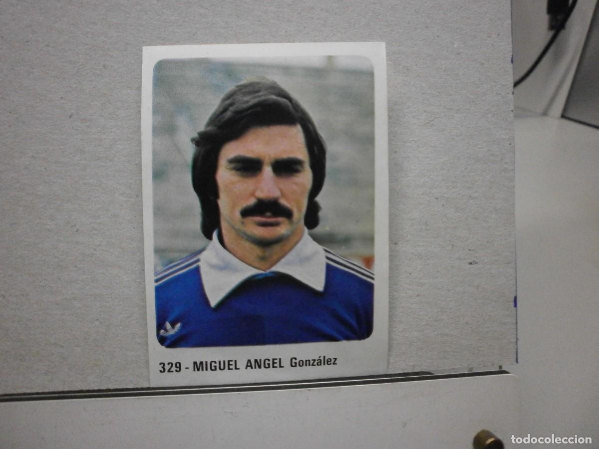 Cromos de f&uacute;tbol: cromo futbol 79 80 editorial crom n&ordm; 329 seleccion espa&ntilde;ola miguel angel