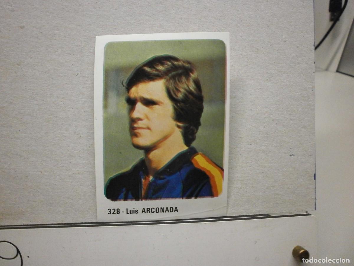 Cromos de f&uacute;tbol: cromo futbol 79 80 editorial crom n&ordm; 328 seleccion espa&ntilde;ola arconada