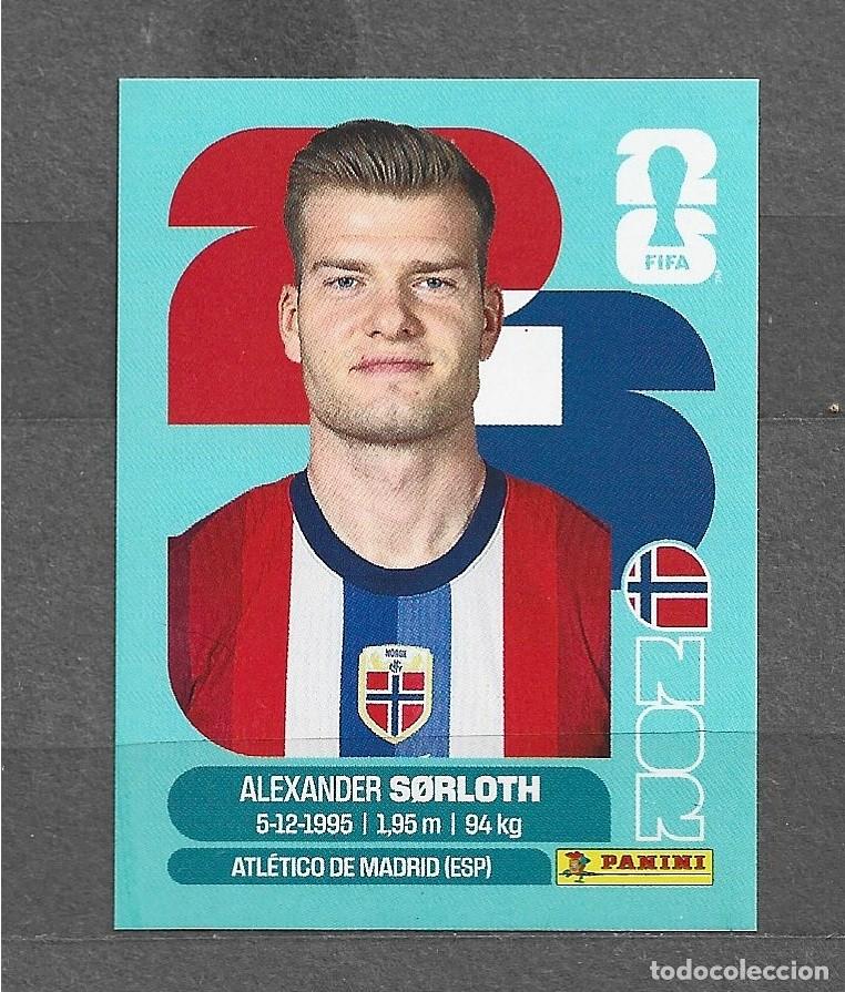Cromos de f&uacute;tbol: Mundial 2016 - Alexander Sorloth - N&ordm; 16 - Noruega