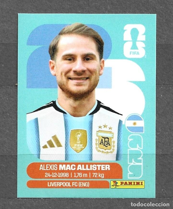 Cromos de f&uacute;tbol: Mundial 2016 - Alexis Mac Allister - N&ordm; 9 - Argentina