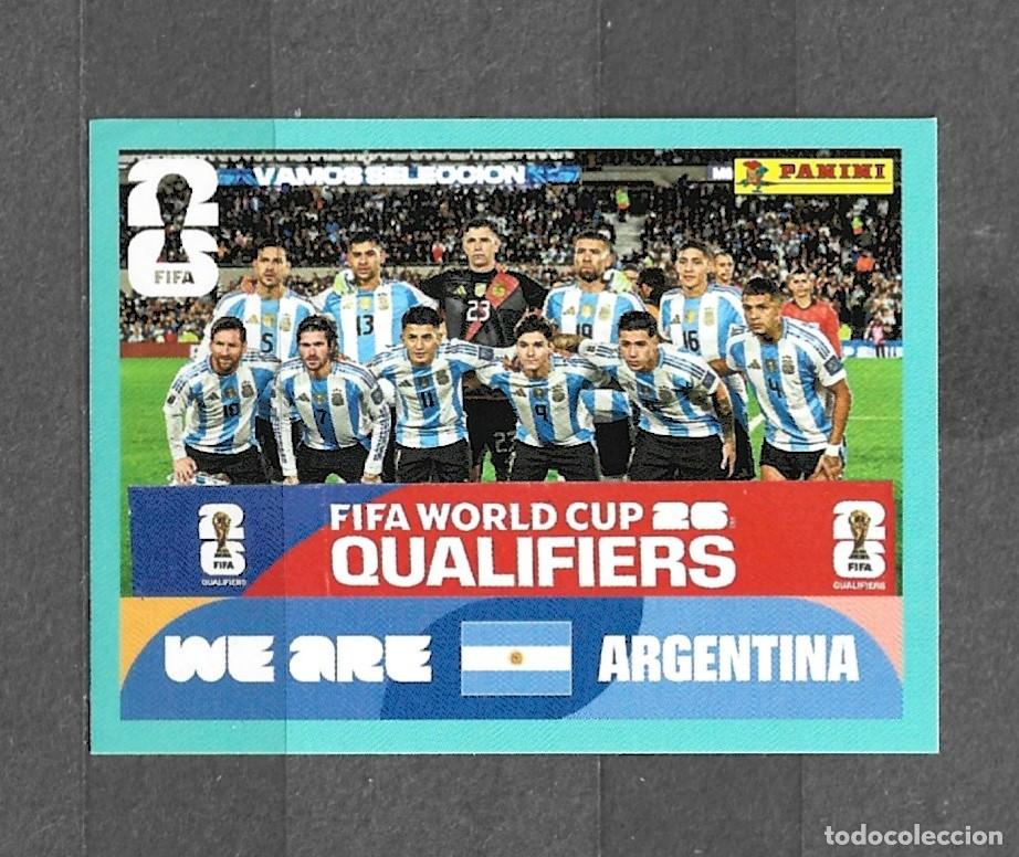 Cromos de f&uacute;tbol: Mundial 2016 - Equipo - N&ordm; 13 - Argentina