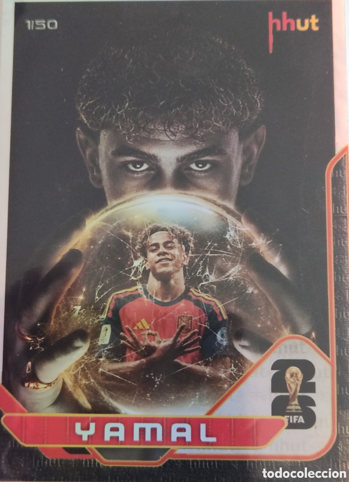 Cromos de f&uacute;tbol: Lamine Yamal 1/50 Hhut ultimate team